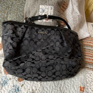 Coach signature tote